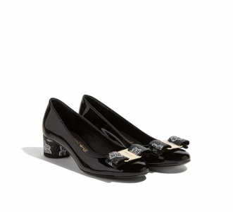 686428 Ferragamo������Ľ ������VARA ţƤ ������߸�Ь ��ɫ