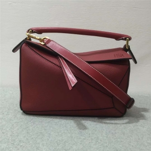 88597 LOEWE������ Puzzle Small Bag ������ƴ�� ��������� �ƺ�ɫ