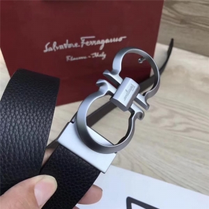 Ferragamo������Ľ ˫��ԭ��Ƥ ��ʿ��װ���� �������п� ��֦������