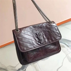 498894 YSLʥ���� NIKI���� ������ţƤ ���� ������ ���ɫ
