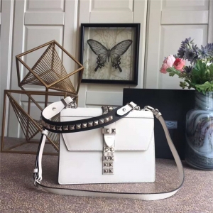 1BA179 PradaŮ�� ���������а�СţƤ í��Ƥ���ֱ� ��ɫ