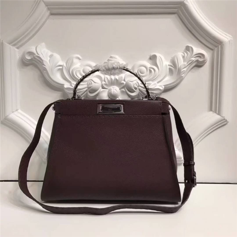 3106M FENDI�ҵ� PEEKABOO ����Ƥ������ ��֦��ţƤ����� ���ɫ