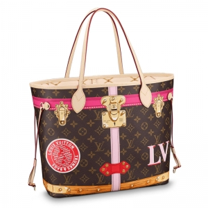 M41390 LV Neverfull �к��ִ� LV����˿ӡͼ��Ů�� LV�ϻ������ �����Ƽ�