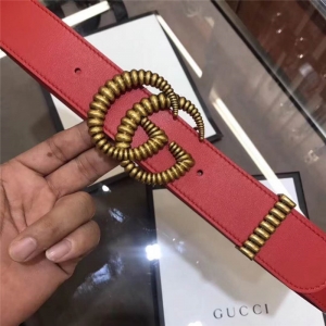  Gucci 2018���¿� ƽ��ԭ��ţƤ GG����ʽ ˫G���� ��ŮƤ�� ��ɫ