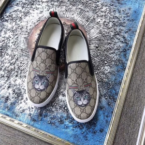 Gucci��Ь �ų�Ь�� ����ţƤ ȫ�ֹ� Gucciר������ èͷӡ��