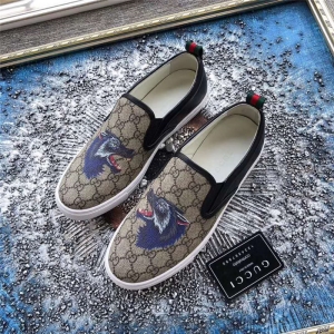 Gucci��Ь �ų�Ь�� ����ţƤ ȫ�ֹ� Gucciר������ ��ͷӡ��