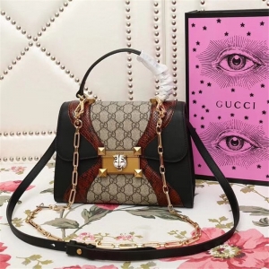 476435 GUCCI GG Supreme�߼����췫����Ƥ�� ����� ��ɫ