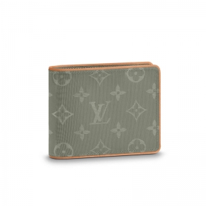 M63297 LV MULTIPLE Ǯ�� LV Monogram Titanium��ɫ����Ǯ�� LV�̿�Ǯ��