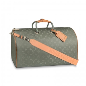 M43886 LV KEEPALL 50 ���д� Monogram Titanium�����а� LV���д�