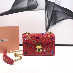 5BD081 MIUMIUר���¿� ����С��Ƥ �������� ��������С���� ��ɫ