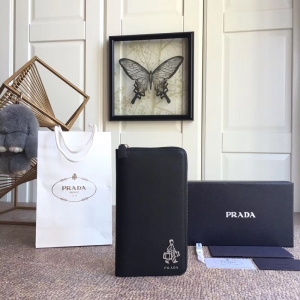 1188 Prada������ С����Ǯ�� ʮ����ţƤ ��������Ǯ�� ��ɫ