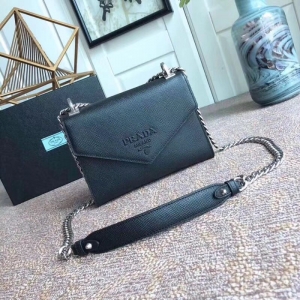 1BD127 Prada Ƥ���ִ� ͬɫ�ձ� ��ʽ��� ����� ��ɫ