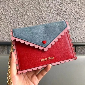 5MF001 MIUMIU ר������ LOVE����ϵ�� �ŷ�СǮ�� ��ɫ