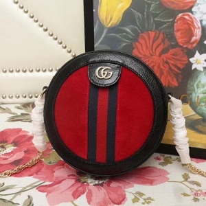 550618 GUCCI 2018�¿� Ophidiaϵ�� ƴƤ���� ֯�� ��ʽԲ���� ��ɫ