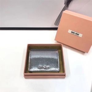 5MV204 MIUMIU ר���¿� �ֹ������ ��Ƭ�ڴ�СǮ�� ��ɫ
