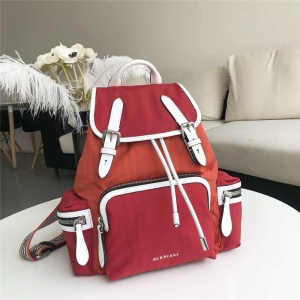 40765121 Burberry �к� The Rucksack ƴɫ����Ƥ�� ���ñ��� �Ⱥ�ɫ
