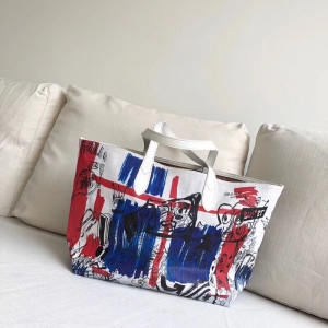 Burberry�ͱ��� ����� Ϳѻӡ��  Canvas ���� ˫�湺��� ��ɫ