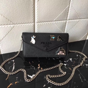1DH044 Prada�¿� SaffianoƤ�� ������б��� ƴɫ������ ��ɫ