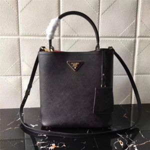 1BA212 ��������� Prada����� ������ˮͰ�� ������ţƤ�� �ں�ɫ