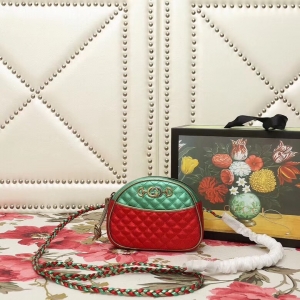 534951 GUCCI 2018�ﶬ ��ѹƤ�� ɫ��ƴ�� �����ִ� ��ƴ��