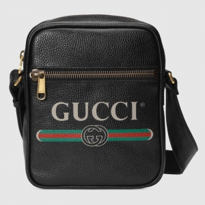 523591 Gucci ����ӡ�� ��Ƥ�� �ٴ��ʲ�� ��ɫ