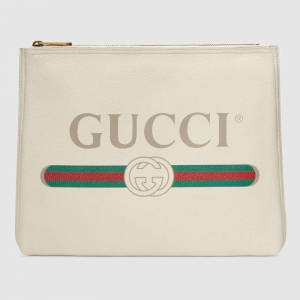 500981 Gucci��ʶ ����ӡ�� ��Ƥ�� �к� ���ð� ��ɫ
