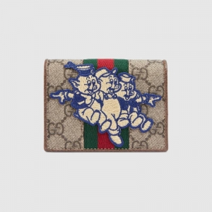 557801 GUCCI GG Supreme�߼����췫�� ��ֻС��ͼ�� ���� ��ľɫ