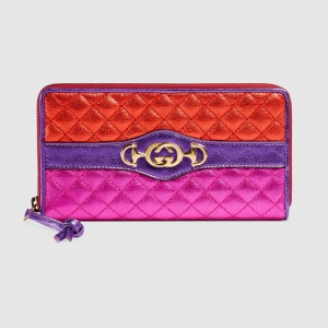 536350 GUCCI ��ѹƤ�� ɫ��ƴ�� ���ο� ȫ����Ǯ�� ��ƴ��