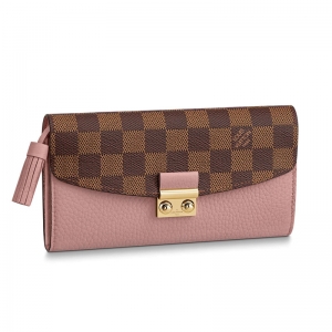 N60215 LV CROISETTE Ǯ�� Damier Ebene ����Ǯ�� LV���� LVŮʿǮ�� ��ɫ