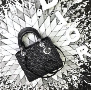 M44550 DiorŮ�� �ϰ°��� �ϰ´�����Ƥ Lady Dior ��������� ��ɫ