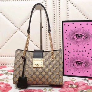 479198 GucciŮ�� Padlockϵ�� ˫G�۷�ӡ�� С���� Gucci����� ��ɫ