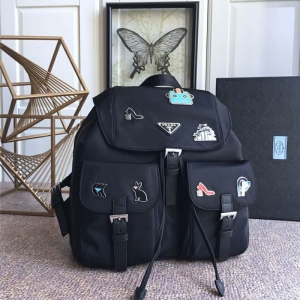 1BZ2811 Prada���� Prada˫��� ������ţƤ ����ͼ�� ������˫��� ��ɫ