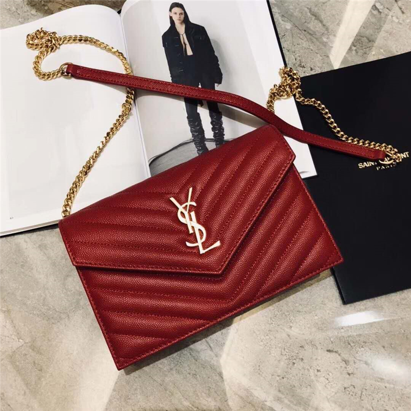 393953 YSL �������ӽ�Ƥ ʥ���� ��Ƥ�ŷ���ʽ YSLƤ�� ��ɫ