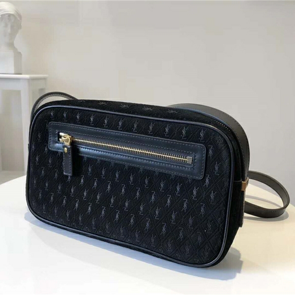 568608 YSL Monogram All Over ��Ƥ ʥ������� YSL����� ��ɫ