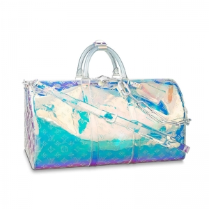 M53271 LV KEEPALL 50 ���д���������͸��Monogramӡ��PVC���д�