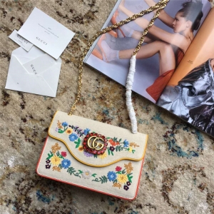 499617 Gucci����� Ƥ�ﻨ�� è����� ���� �ų�WOC������ ��ɫ