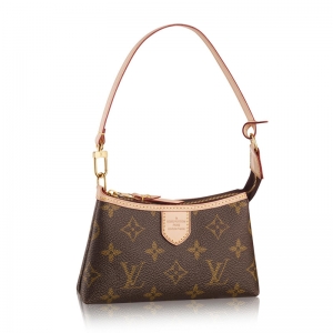 M40309 LV Mini Pochette Delightful Canvas  Brown С��Ǯ�� LV�����