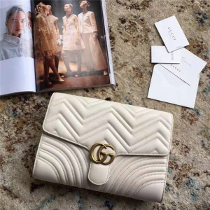 498079 GucciŮ�� GG Marmontϵ�� СţƤ 笷첨���� Gucci���ð� ��ɫ