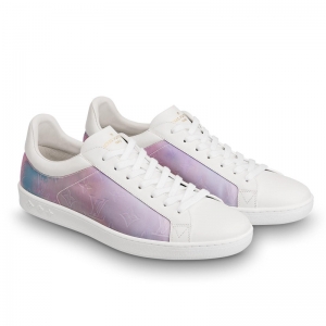1A5HB2 LV LUXEMBOURG �˶�Ь �ʺ�ɫ Monogram������Ь ��ɫ
