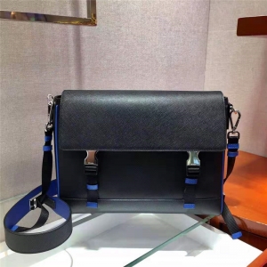 2VD018 Prada�а� ʮ����ţƤ ���ײɫ Pradaб��� �����ﵥ��� ����