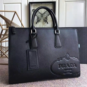 2VE030N Prada�а� ʮ����ţƤ Prada���İ� ��������ʿ����� ��ɫ