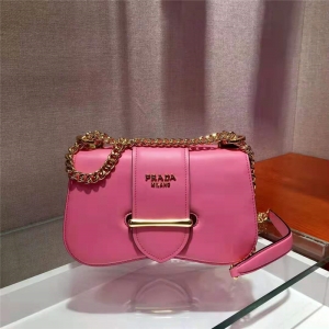 1BD184 Prada SidonieŮ�� �������ִ� СţƤ ������������ ��ɫ