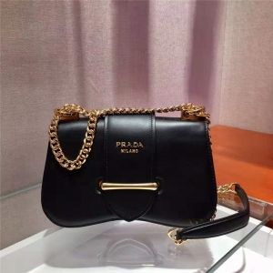 1BD184 Prada SidonieŮ�� �������ִ� СţƤ ������������ ��ɫ