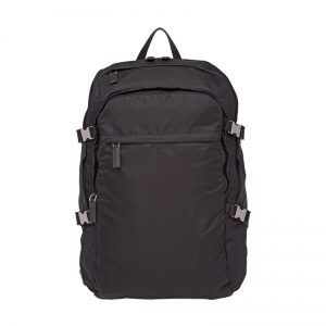 2VZ022 Prada˫�米�� ֯��������SaffianoƤ����߱��� ��ɫ