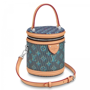 M55545 LV CANNES �ִ� LV Pop ӡ����ױ�� LVԲͲ�� ��ɫ