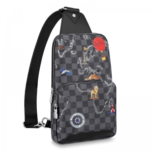 N40237 LV AVENUE ����� Damier Graphite�ڸ��а� LV���