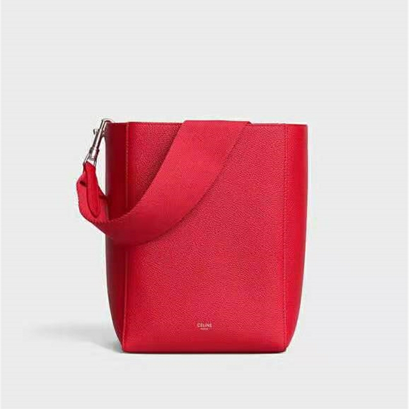 189303 Celine�ִ� SANGLE BUCKET С�� ����СţƤ CelineˮͰ�� ��ɫ
