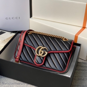 443497 GG Marmont ϵ��С�ż米�� Gucci2019�¿��ɫб��Ů��