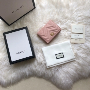 546580 Gucci GG Marmont笷�V��Ƥ��С��Ǯ�� ��ɫ