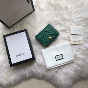 546580 Gucci GG Marmont笷�V��Ƥ��С��Ǯ�� ��ɫ
